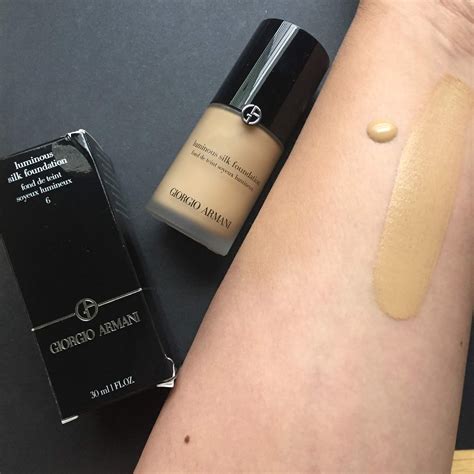 giorgio armani silk luminous foundation